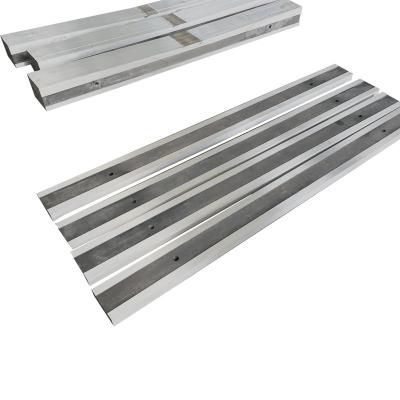 China Metal Shear Blades Stainless Steel Hydraulic Shearing Machine Blade Guillotine Shear Blades en venta