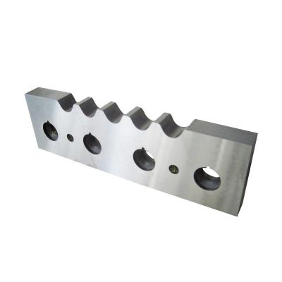 China Mechanical Billet Flying Shear Blade For billets iron wires and rebars cutting for sale