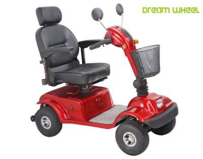 China Four Wheel Motorised Mobility Scooter 600W 105kg Polyurethane Adjustable Seat for sale