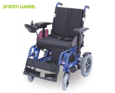 China Disability 10km/h Four Wheel Drive Power Wheelchair 24V 450W Dual Motors for sale