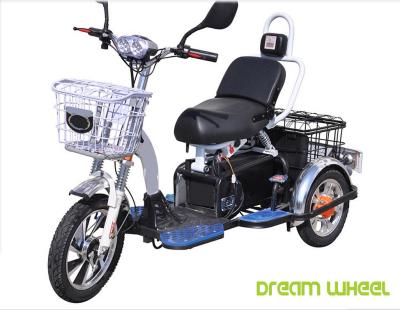China 48V 350W 500W Motorised Mobility Scooter 3 Wheel For Two Passengers for sale