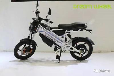 China Off Road Style Battery Operated Moped Scooter 41km/H With Disc Brakes for sale