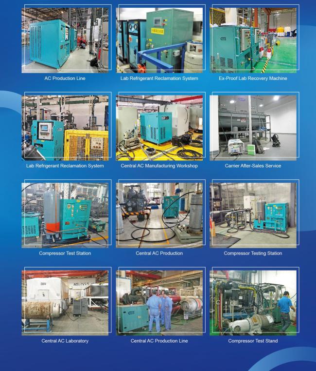 10 HP Oil-Free Explosion Proof Refrigerant Recovery Machine with High Recovery Rate for Industrial Applications 15