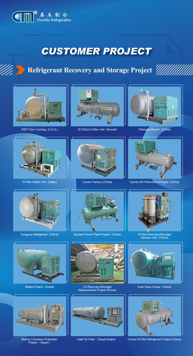 10 HP Oil-Free Explosion Proof Refrigerant Recovery Machine with High Recovery Rate for Industrial Applications 18