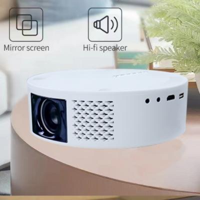 China 1.5kg T269 Small Home Movie Projector Lightweight Round Shape for sale