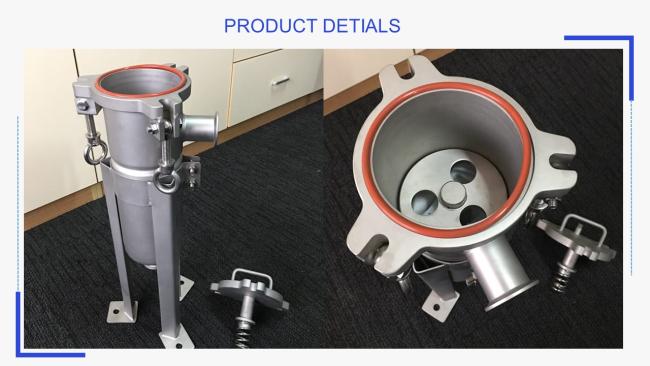 Stainless steel SS304/316L liquid/milk/wine/water filter bag cartridge housing