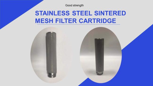 Stainless steel 316 mesh filter cartridge/ element