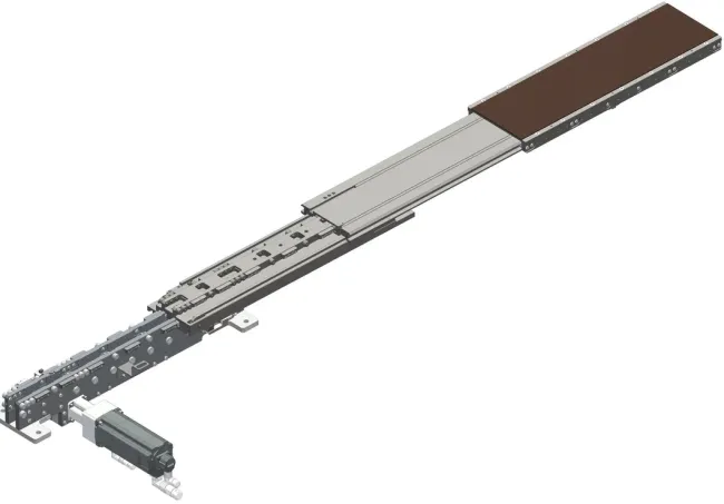 Hfta38X75-700*850 Forklift Telescopic Arm Forklift Lifting Fork Forklift Telescopic Devicetelescopic Forklift Fork Head Forklift Arm for Cargo Handling Lightwei