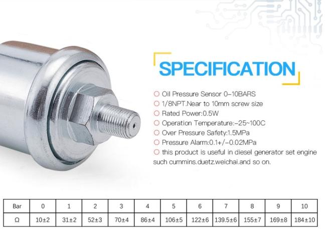 oil pressure sensor