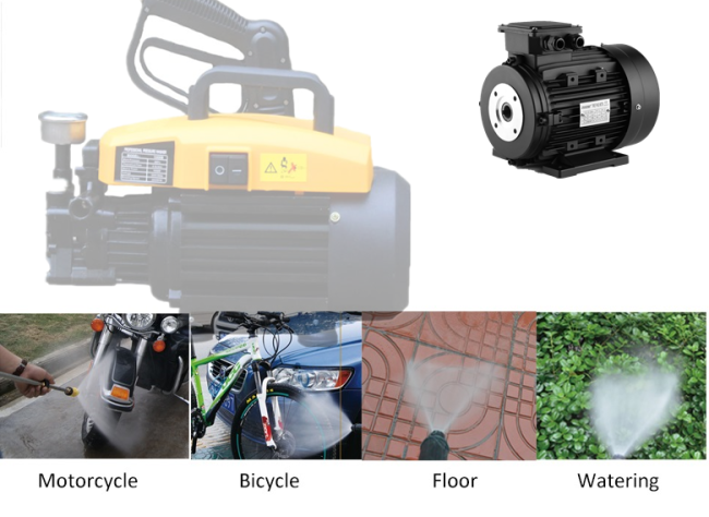 hollow shaft electric motor