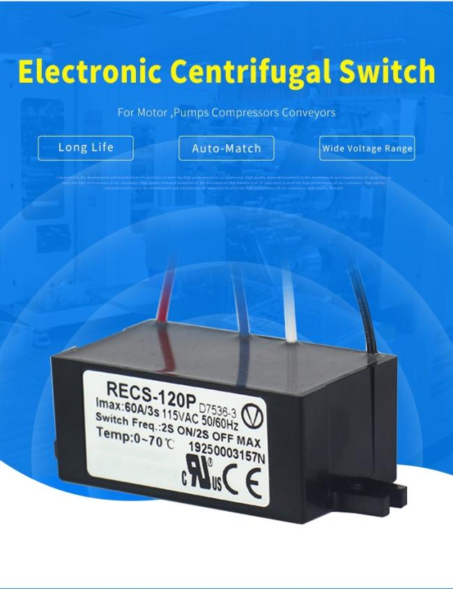 RECS-120P electronic centrifugal switch