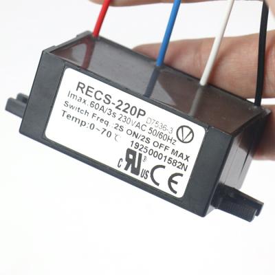China Los interruptores centrífugos electrónicos de RECS-220P 230V para el condensador comienzan en venta