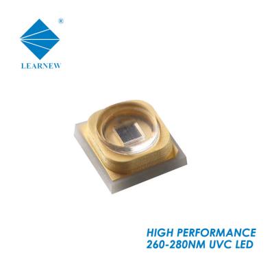 China Optical Power 80-120mw UVC LED Chip 255nm 285nm SMD 3535 6V for sale