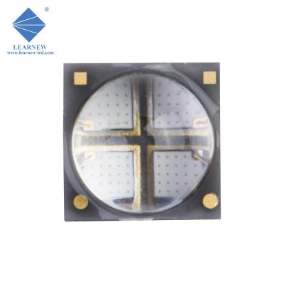 China O diodo emissor de luz UV de vidro de quartzo 60DEG lasca o diodo emissor de luz 10W do poder superior de 365nm 385nm à venda