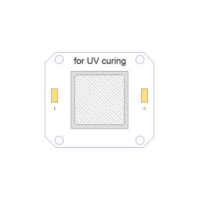 China UV de cura UV do alto densidade 50W 385nm 18000-21000mW 4046 do sistema conduzido à venda