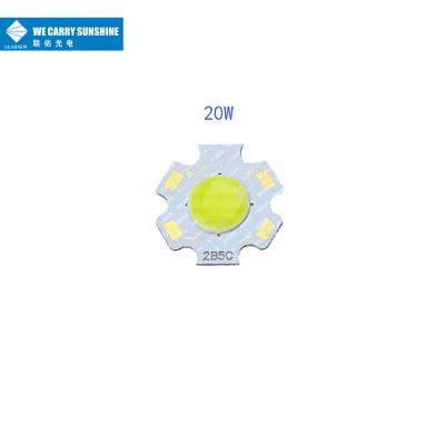 China 20w 30-34v Led Cob Chips 2011series Mirror Substrate 120-140lm/w For LED Corn Light for sale