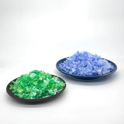 China Cristales de RPET ecológicos reciclados para la fabricación de botellas en venta