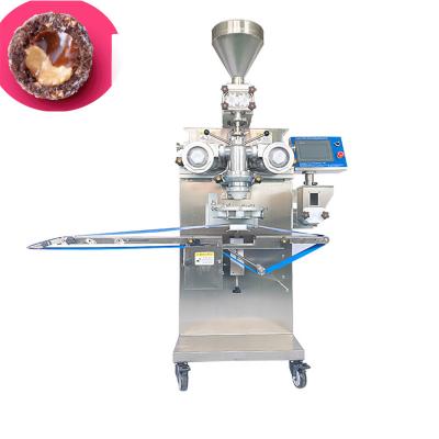 China P170 Gear Pump Type Chocolate Jam Peanut Butter Stuffed Automatic Double Filling Encrusting Machine for sale