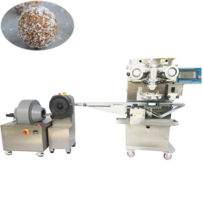 中国 高容量のクリームは機械を作るピーナッツ バターなしでエネルギーかみ傷ローラー/蛋白質の球を満たした 販売のため