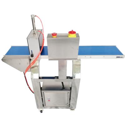 China Automatic Cookie Cutter Ultrasonic Cutting Machine Food Industry for sale