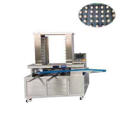China Automatic maamoul protein bar date bar energy bar tray aligning machine for sale