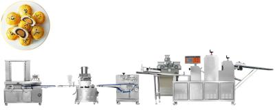 China PAPA Automatic Stuffed Bread Production Line / Automatic Flaky Pastry Shortbread Machine for sale