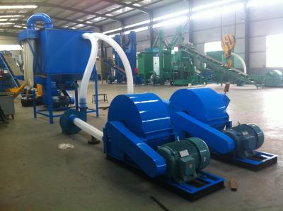 China Big 45KW Wood Crusher Machine 1200-1600 KG/H With Compact Structure for sale