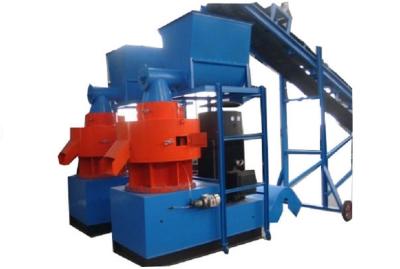 China Automatic Lubricating Vertical Wood Pellet Making Machine For Peanut Shell , Coconut Shell for sale