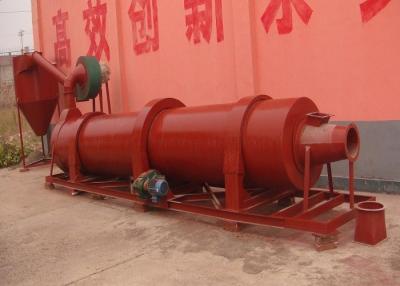 China High Effective Large Capacity Rotary Drum Dryer With Cylindrical Rotating Body for sale