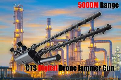 China Generation 3 Drone Frequency Jammer Gun 3 In 1 With Digital Interference Source for sale