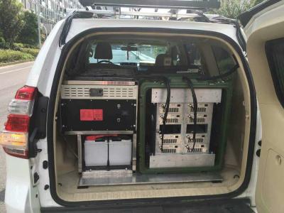 China Allen in Één UHFvhf-Communicatie Stoorzender 25-500 Mhz voor Moeilijke situatie Stationaire/Van voertuigen Post Te koop