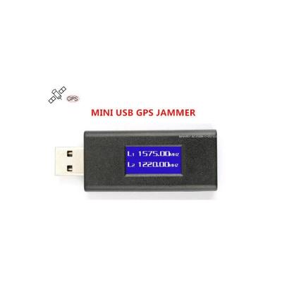 China Lightweight Satellite Signal Jammer , USB Disk Mini GPS Signal Blocker Anti Tracking Device for sale
