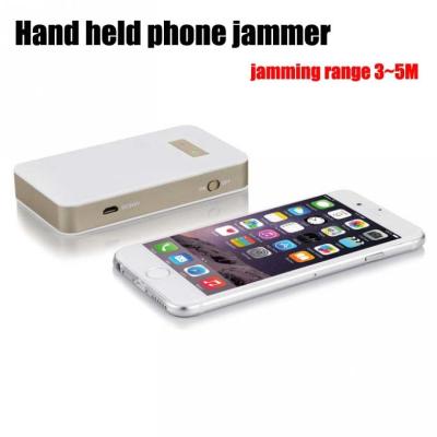 China 1.5W Short Range Handheld Cell Phone Jammer , Personal Cell Phone Blocker Device for sale
