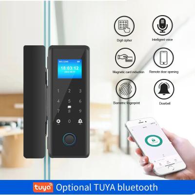 中国 Tuya Wireless Remote Door Lock Biometric Passcode Card Access For Office 販売のため