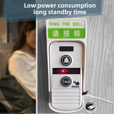 China Holeless Mounting Smart Video Doorbell 4 Ringtones Duplex Talk for sale