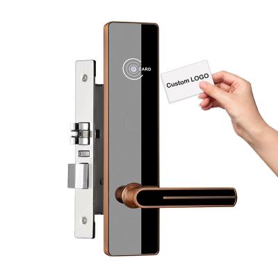 China Thermal Rfid Electronic Magnetic Card RF Card Intelligent Door Locks Hotel Lock Management System en venta