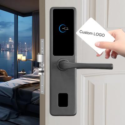 China Room Home Smart Door Lock Indoor Wooden Door Home Card Electronic Lock Hotel Door Lock System Supplier à venda