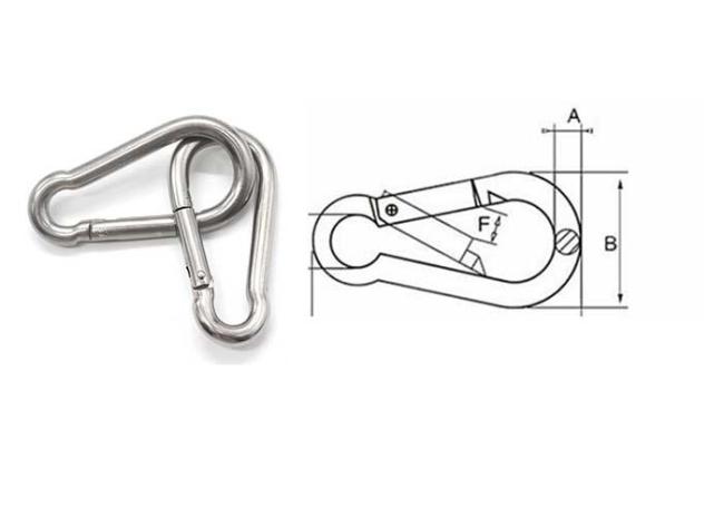 Snap hook , caabiner , stainless steel sanp hook