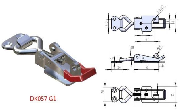 stainless steel draw latch, adjustable toggle latch