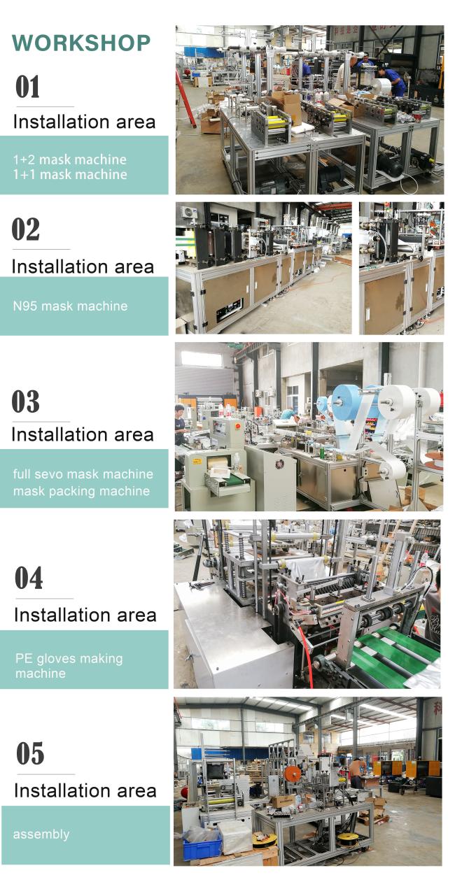 Fully Automatic High Speed PE Plastic Gloves Making Machine