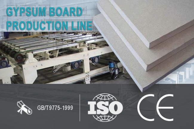 gypsum board paper faced production line