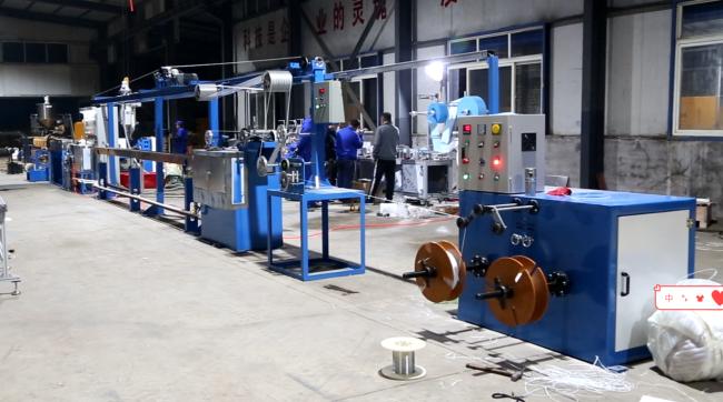 3mm 5mm PP PE PVC single core plastic wire cable tie nose bridge bar strip nose clip extrusion machine