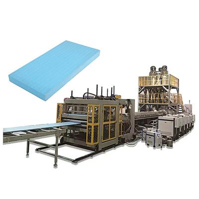 China xps extruder co2 fire resistant thermocol insulation rigid foam board production line extruded polystyrene foaming board machine for sale