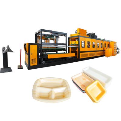 China making disposable plates fast food box packaging machine for sale