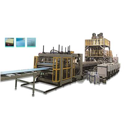 China 600kg capacity xps board production line foam panels machine insulation foam board production machines for sale