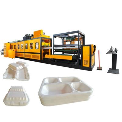 China thermoforming machine for making disposable plates ps foam sheet lunch box for sale