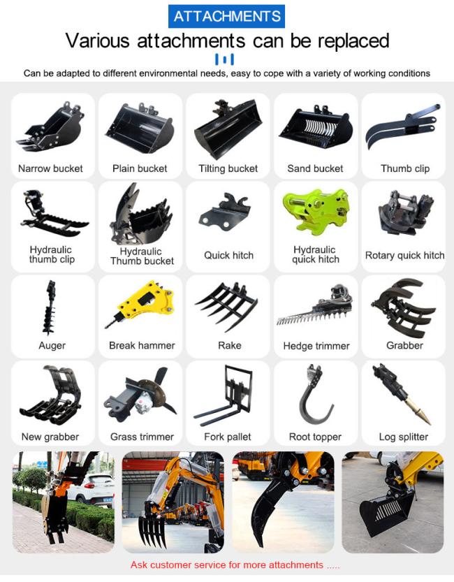 HT12G Crawler Mini Excavator complete overview