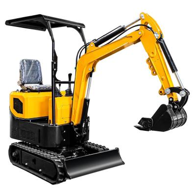 China Super Power 1 Ton Mini Excavator Saving Energy Compact Small Digger Machine for sale