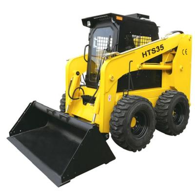 Chine chargeur articulant HTS35 de 37Kw 2500rpm Mini Skid Steer Loader Small à vendre