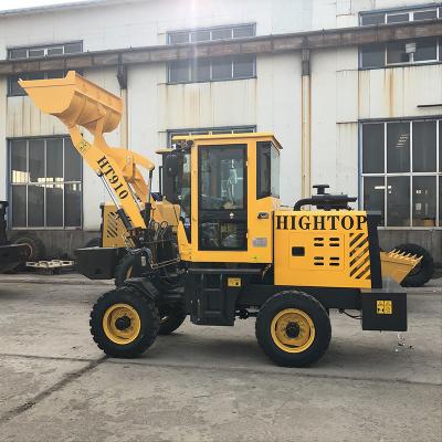 China CE Small Articulating Front End Loader With Electrophoresis Frame HT910 for sale
